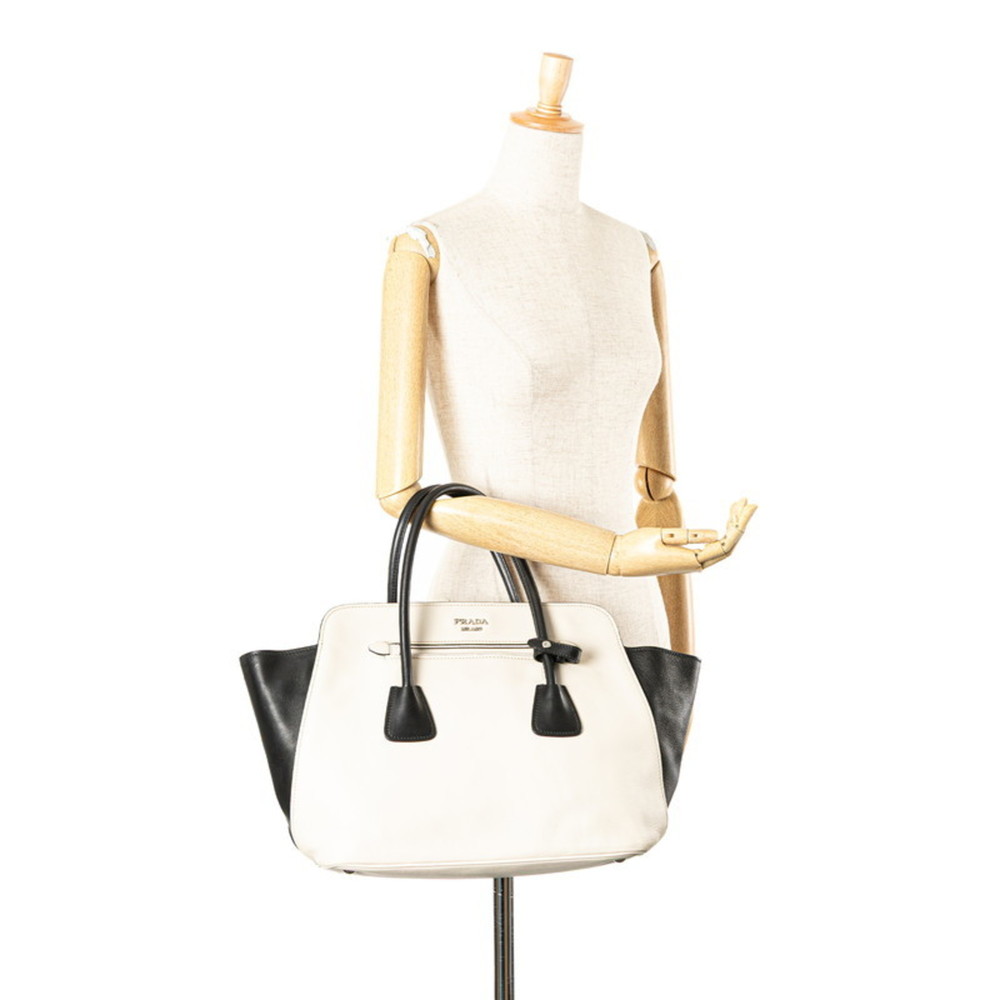 PRADA Black Leather Tote Bag - Picture 14 of 14